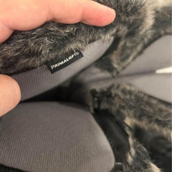 North Face woman’s primaloft leather and down winter boots. New condition. Size - Picture 8 of 10